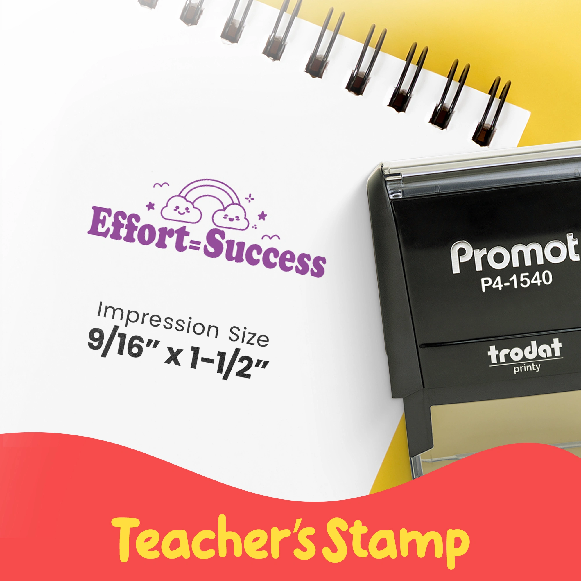 Effort Equals Success - Teacher Stamp